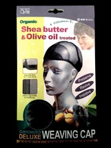 QFITT DELUXE CUSTOMIZED WEAVING CAP SHEA BUTTER &amp; OLIVE OIL TREATED CAP ... - $3.99