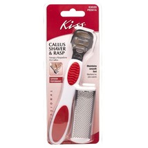 KISS CALLUS SHAVER &amp; RASP FOR SMOOTH FEEL MAINTANENCE #PED01N - $5.99