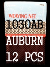 12 LOTS  THE CHALLENGER WEAVING NET FOR SYNTHETIC&amp; HUMAN HAIR AUBURN 1030AB - £13.38 GBP
