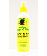 JAMAICAN MANGO &amp; LIME LOCK &amp; SET STYLING LOTION ROLLER SET, CRIMPS CURLS... - $7.59