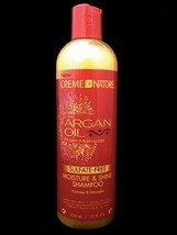 Creme Of Nature Argan Oil Sulfate Free Moisture &amp; Shine Shampoo 12oz - £4.22 GBP