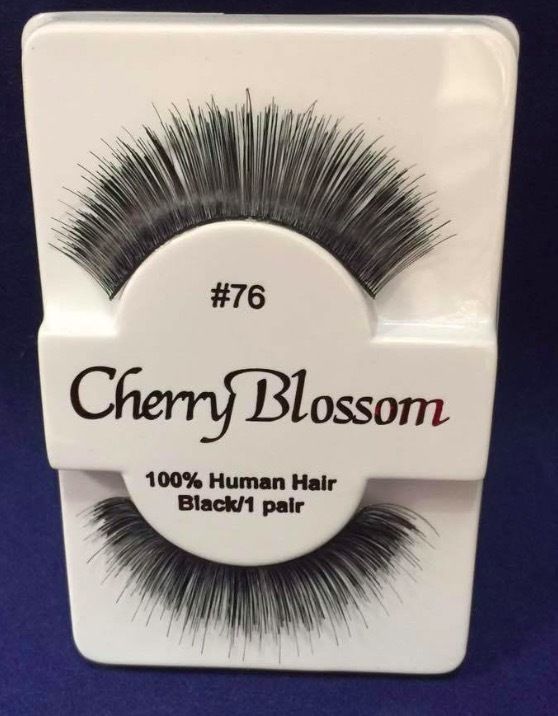 CHERRY BLOSSOM FALSE EYELASHES CHOOSE 1 TO 10 PAIRS OF QTY of  #76 LASHES - $1.89 - $20.99