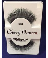 CHERRY BLOSSOM FALSE EYELASHES CHOOSE 1 TO 10 PAIRS OF QTY of  #76 LASHES - $35.42 MXN+