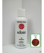 CREATIVE IMAGE ADORE SEMI PERMANENT HAIR COLOR #72 PAPRIKA 4oz - $7.59 CAD