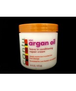 CANTU ARGAN OIL LEAVE IN CONDITIONING REPAIR CREAM MOISTURIZES DAMAGED H... - $9.49 CAD
