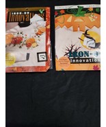 Lot of 2 Vintage Iron-On Innovations Applique Kit Fall Halloween - $235.88 MXN