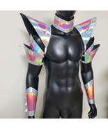 Burning Man Holographic Laser Armor,Rave Festival Costumes Armor Outfits - $100.00