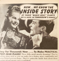 1944 Coleman Home Heating Post-War Advertisement WW2 Oil Stoves Heating ... - $19.99