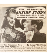 1944 Coleman Home Heating Post-War Advertisement WW2 Oil Stoves Heating ... - $19.99