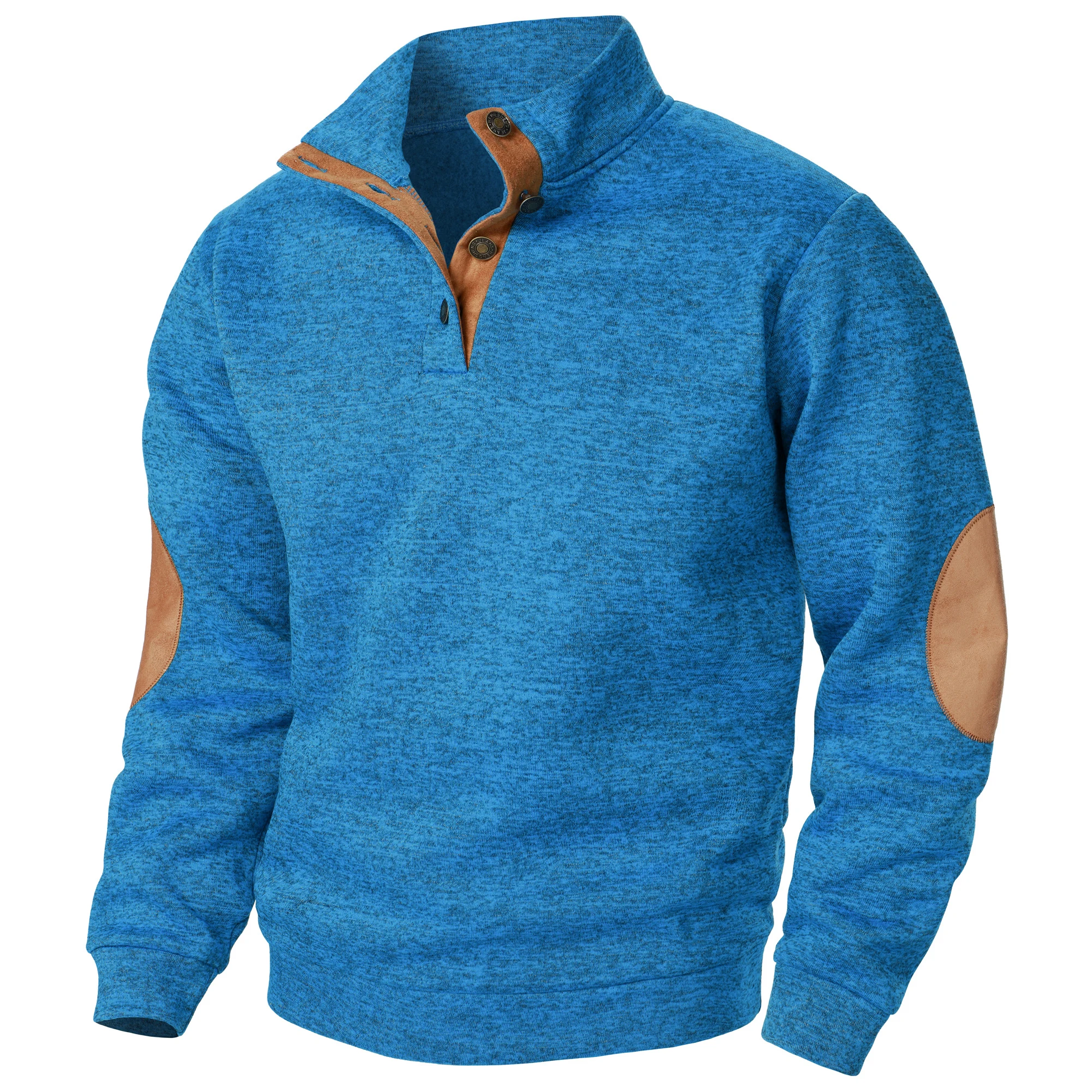 Winter Knit Sweater Autumn stand collar long sleeve casual knitted shirt... - $751.92 MXN