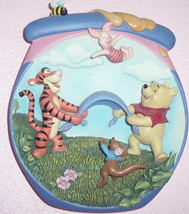Disney Winnie Pooh Collector Plate Hey Hey Poohray Honeypot Adventures R... - $49.95