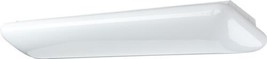 Flush-Mount Ceiling Light 3-Light White Metal Non-Dimmable Integrated LED 40 - £192.08 GBP