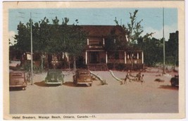 Postcard Hotel Breakers Wasaga Beach Ontario - $6.92