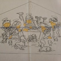 Columbia Minerva Needlework Kit Nativity Crewel 12x16 Christmas Morehead - $38.38