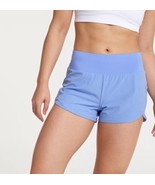 CALIA Women’s Kick It Up Mid Rise Shorts Active Pull On Sky Blue Size Large - $27.42 CAD