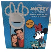 Minnie Mouse Selfie Ring Light Phone LED Disney Cell Mickey And Friends! - £10.87 GBP