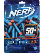 NERF Elite 2.0 50-Dart Refill Pack, 50 Foam Darts - $9.89