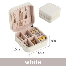 10pcs/lot PU Leather Jewelry Organizer Portable Jewelry Storage Box Case Boxes B - $134.20