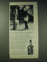 1989 Jack Daniel&#39;s Whiskey Ad - Folks still look up to Mt. Jack Daniel - $18.49