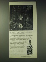 1989 Jack Daniel's Whiskey Ad - October in Tennessee is when the hills grow  - $18.49