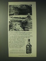1989 Jack Daniel&#39;s Whiskey Ad - We&#39;re blessed with an Unusual Cave - £14.46 GBP