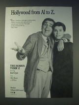 1989 The Famous Teddy Z TV Series Ad - Jon Cryer and Alex Rocco - £14.60 GBP