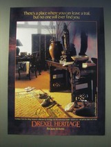 1989 Drexel Heritage Ming Treasures Collection Furniture Ad - There&#39;s a place  - £14.73 GBP