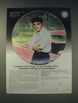 1989 The Bradford Exchange Ad - Elvis at the Gates of Graceland Plate - £14.78 GBP