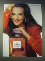 1989 Chanel No. 5 Perfume Ad - Saks Fifth Avenue - £14.78 GBP