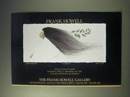 1989 The Frank Howell Gallery Ad - Floral by Frank Howell - £14.78 GBP