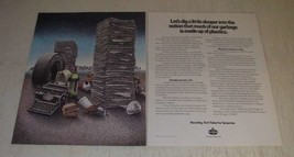 1989 Amoco Chemical Ad - Let's dig a little deeper into the notion - $18.49