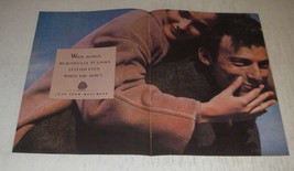 1989 Woolmark Fashion Ad - Wool hangs beautifully. It looks stylish - $18.49