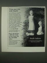 1989 Brielle Galleries Ad - Lladro The Holy Family Christmas Ornaments - £14.90 GBP