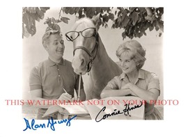 MR ED CAST AUTOGRAPHED 8x10 RP PHOTO ALAN YOUNG AND CONNIE HINES TALKING... - $19.99