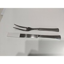 Reed & Barton BROOKSHIRE 2 Piece Carving Set Knife Fork Stainless Flatware 11" - $19.97