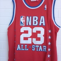 Michael Jordan Autographed NBA All-Star Jersey Red - COA - £349.59 GBP