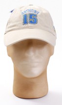 NBA Beige Denver Nuggets Melo Anthony 15 Adjustable Cap Hat Adult One Size NWT - £17.52 GBP