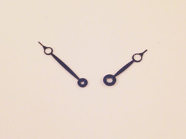POCKET / FOB WATCH REPLACEMENT BLACK HANDS 5&amp;7mm H12A - £8.91 GBP