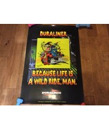 Ed Big Daddy Roth Signed DURALINER Poster - BECAUSE LIFE IS A WILD RIDE,... - $7,377.88 MXN