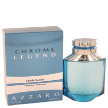 Chrome Legend by Azzaro Eau De Toilette Spray 2.6 oz - $32.95