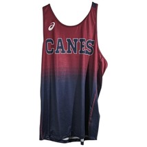 Holland Hurricanes Canes Canada Track Singlet Jersey Sleeveless Shirt Mens Large - £23.72 GBP