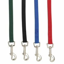 Dog Training Leads Cotton Web Leash Strong Extra Long Choose Size and Color  - £10.28 GBP+