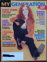 Bonnie Raitt in AARP My Generation July/Aug 2002 Magazine - £6.21 GBP