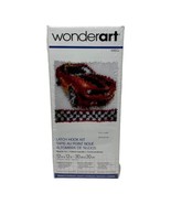 Wonderart Latch Hook Kit 426238 12&quot; x 12&quot; Camaro Car Vintage Craft - £13.28 GBP