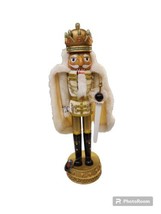 18&quot; Nutcracker King With Cape  And Sword Music Box - £15.34 GBP