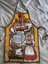 Vintage Scottish Full Apron “Mrs McLeods Original Haggis”  PVC Coated Britain - £19.77 GBP