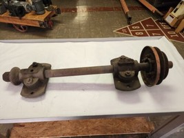 Vintage/Antique Saw Arbor with Babbit Pillow Block Bearings / Industrial... - $199.99