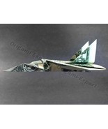 F-14A TOMCAT Jet Fighter Money Origami Dollar Military Army Navy Marines... - $20.44 CAD
