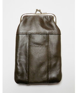 New Genuine Leather Soft Cigarette Case - DARK BROWN - £14.38 GBP