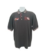 Chase Authentics Dale Earnhart Jr Embroidered Polo Shirt Men&#39;s Size Large - £26.77 GBP